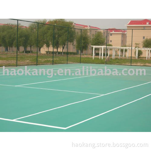 tennis court floor